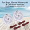 Pyle PyleMarine Speakers - 4 Inch, 2-Way Waterproof, 100W, Low Profile Slim Style, Outdoor, 1 Pair PLMRS4W - alternate 10